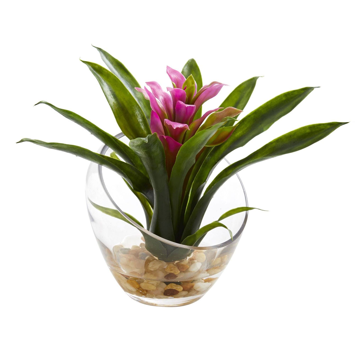 Fake Artificial Flower Bromeliads Grass Air Plants Branch Succulents Home  Decor