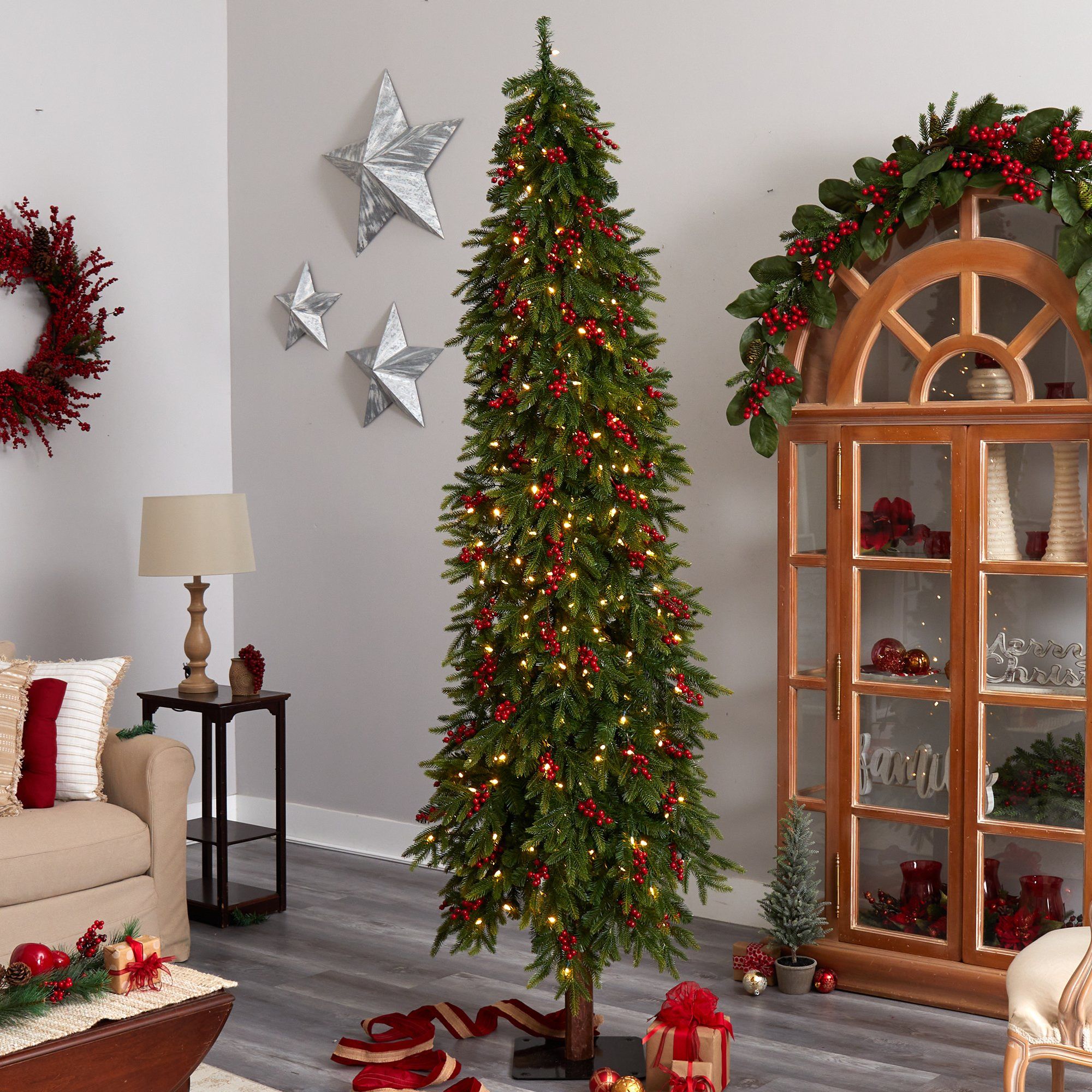 ピツリー 8' Victoria Fir Tree with 350 Multi-Color (Multifunction) LED