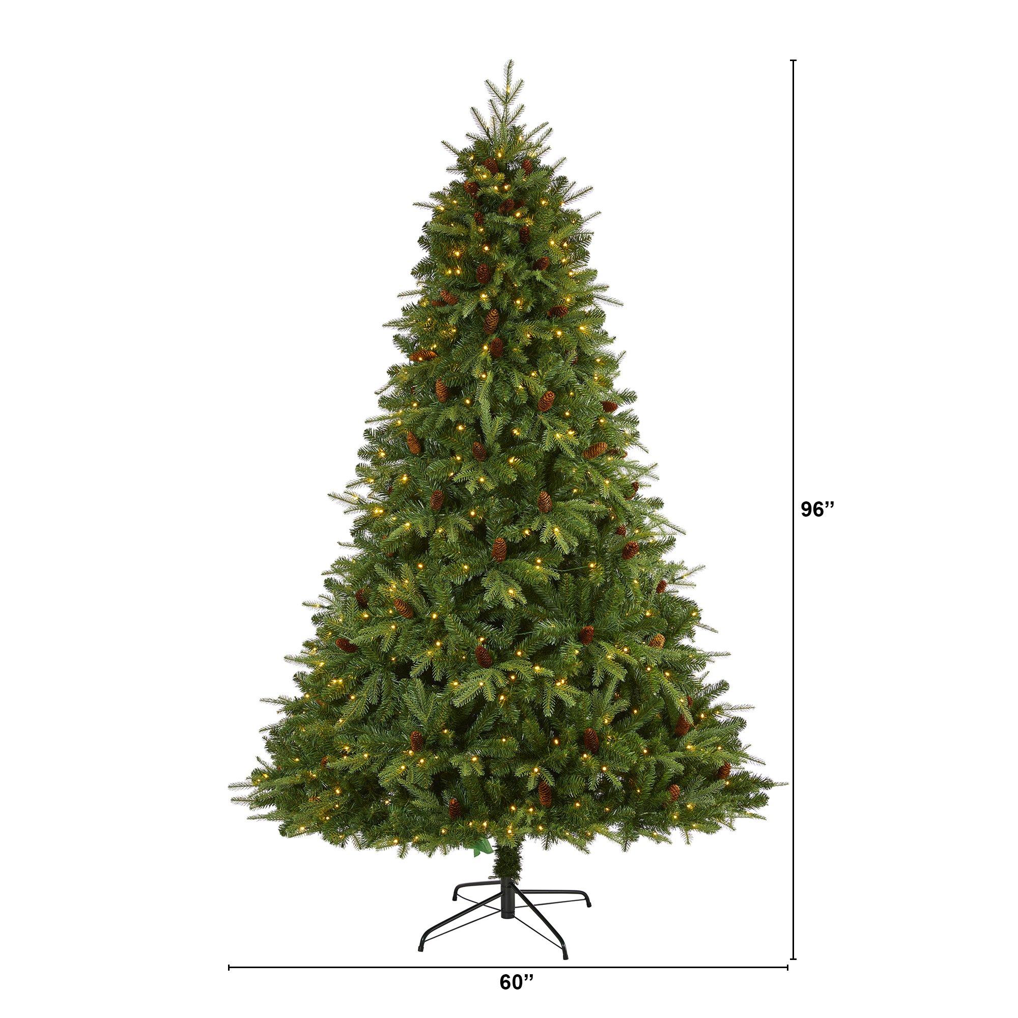8' Wellington Spruce “Natural Look” Artificial Christmas Tree with