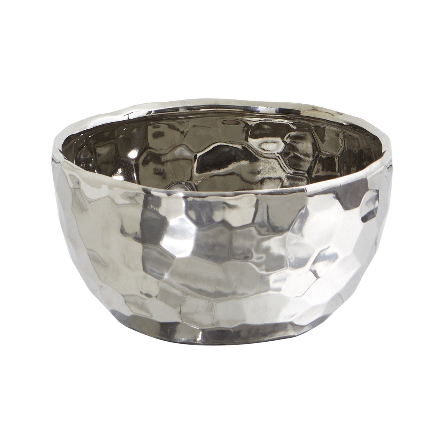 8.75” Designer Silver Bowl