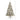 9' Flocked West Virginia Fir Christmas Tree with 650 Clear LED Lights and 1320 Bendable Branches