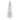 9’ Slim White Artificial Christmas Tree with 600 Warm White LED Lights and 1860 Bendable Branches