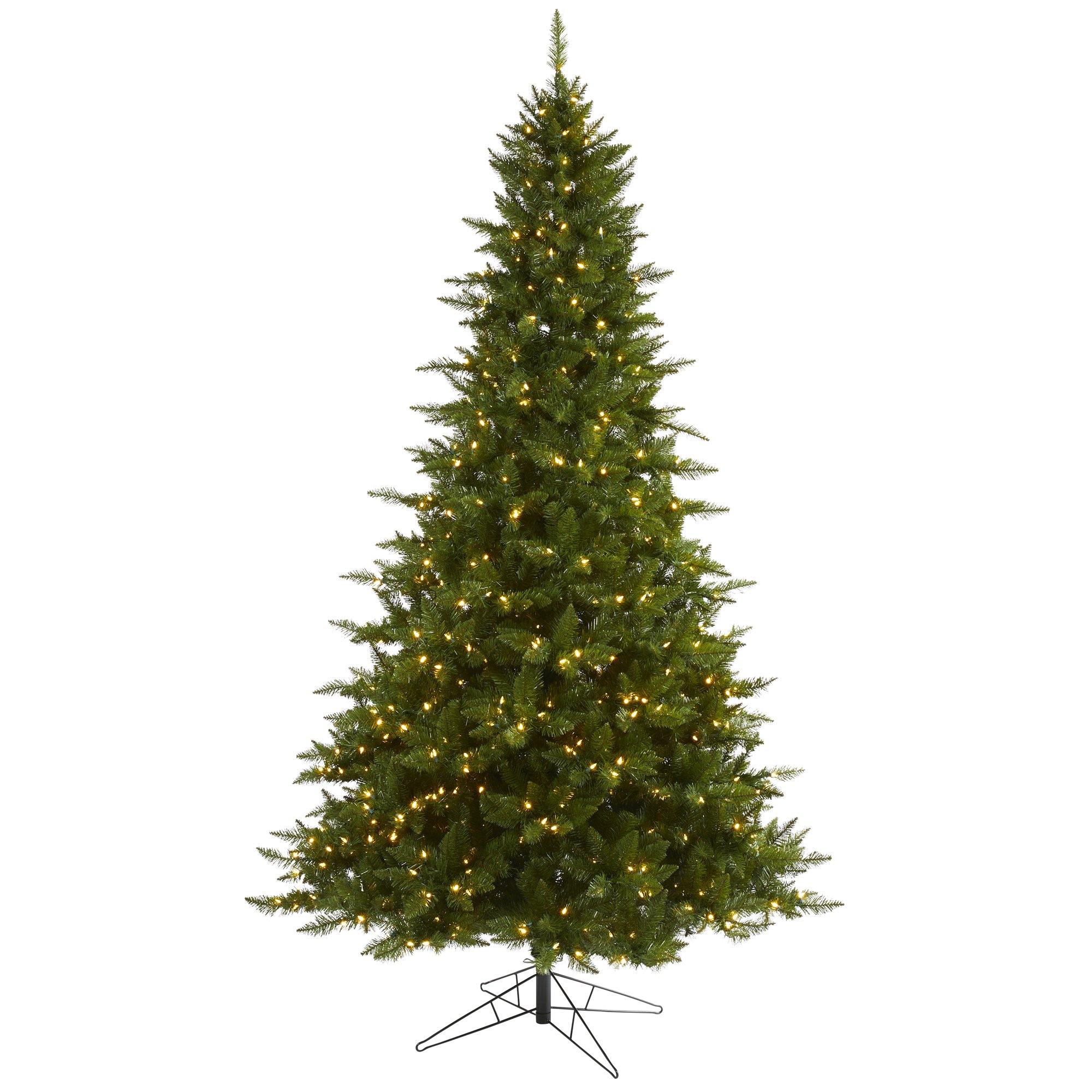 fabulous NORDICFIRTREE スウェーデン クリスマス 9' Vermont Spruce Artificial Christmas Tree with 850 Warm White