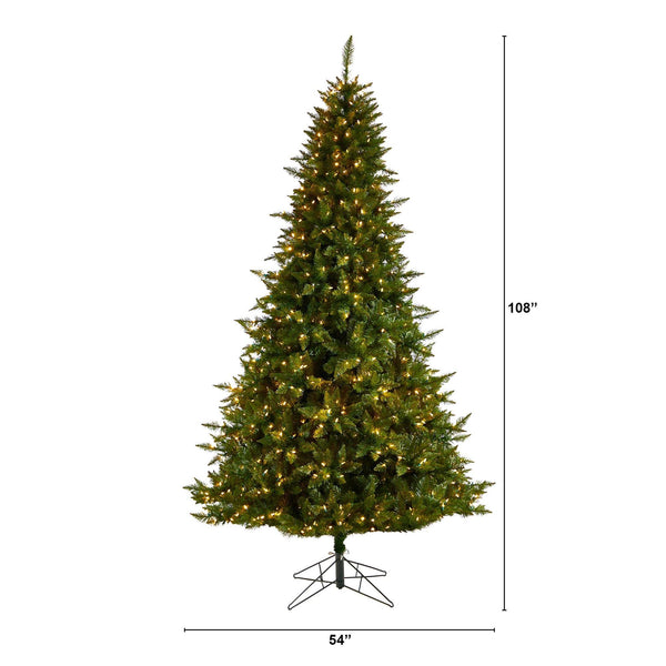 9’ Vermont Spruce Artificial Christmas Tree