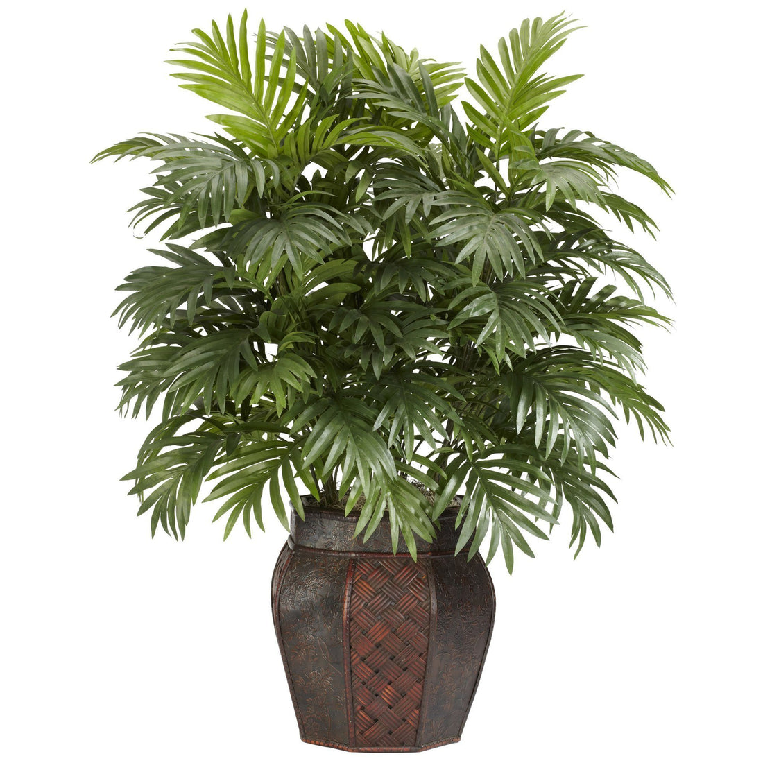 nearly natural silk areca palm tree Areca Palm w/Vase Silk Plant