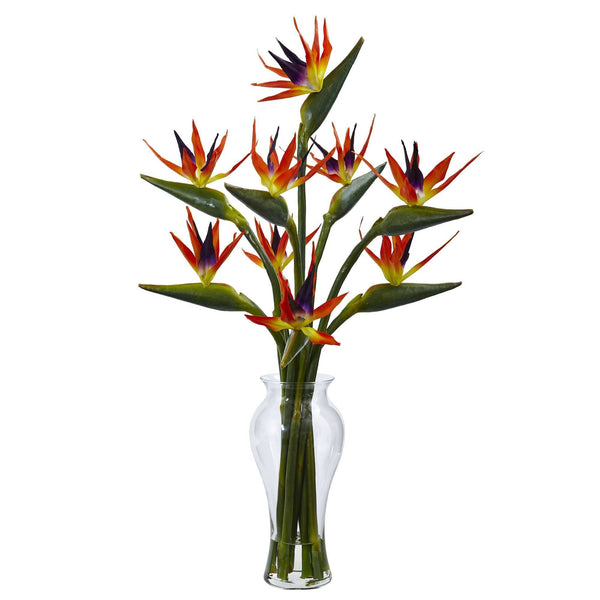 Birds of Paradise in Vase