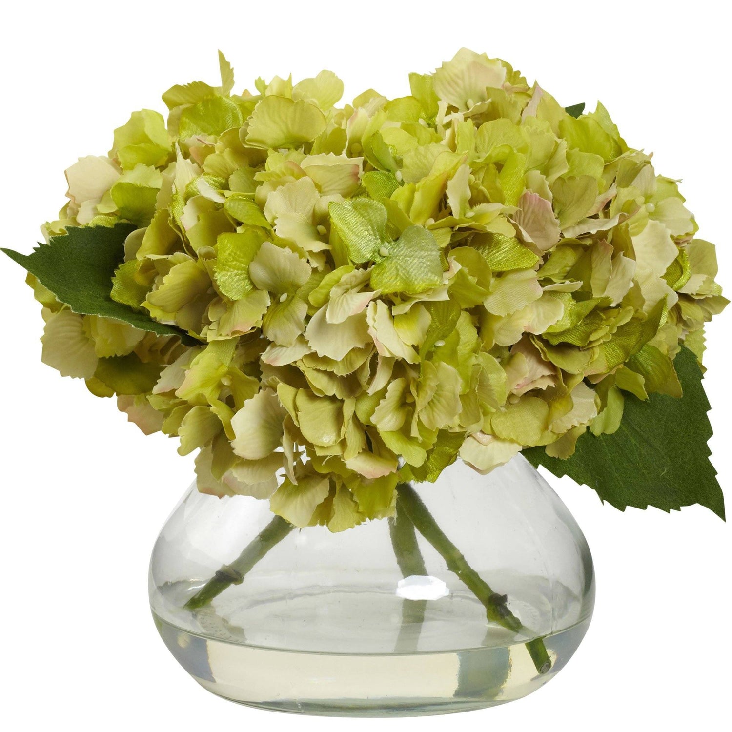 Artificial Blooming Hydrangea in Vase
