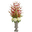 Cherry Blossom & Hydrangeas Artificial Arrangement in Urn