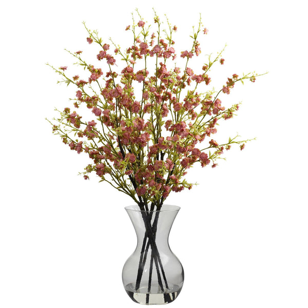 Cherry Blossoms w/Vase Arrangement