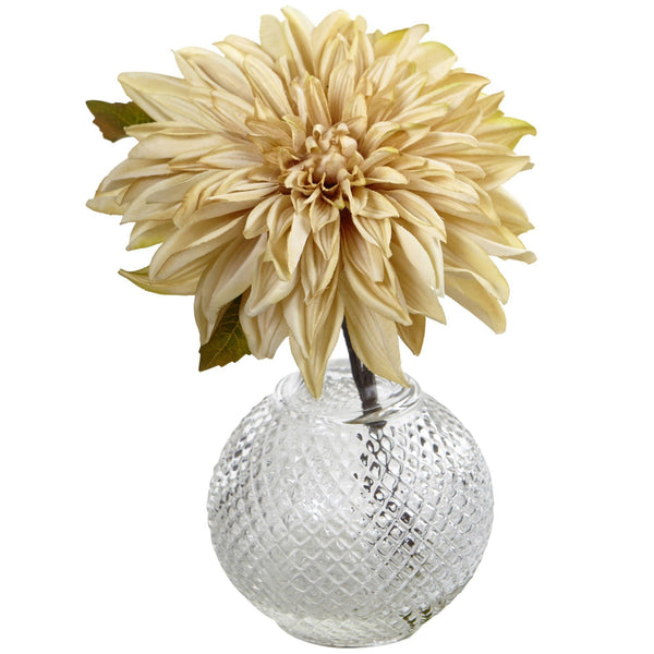 Dahlia w/Decorative Vase (Set of 3)