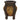 Decorative Rounded Wood Planters (Set of 2)