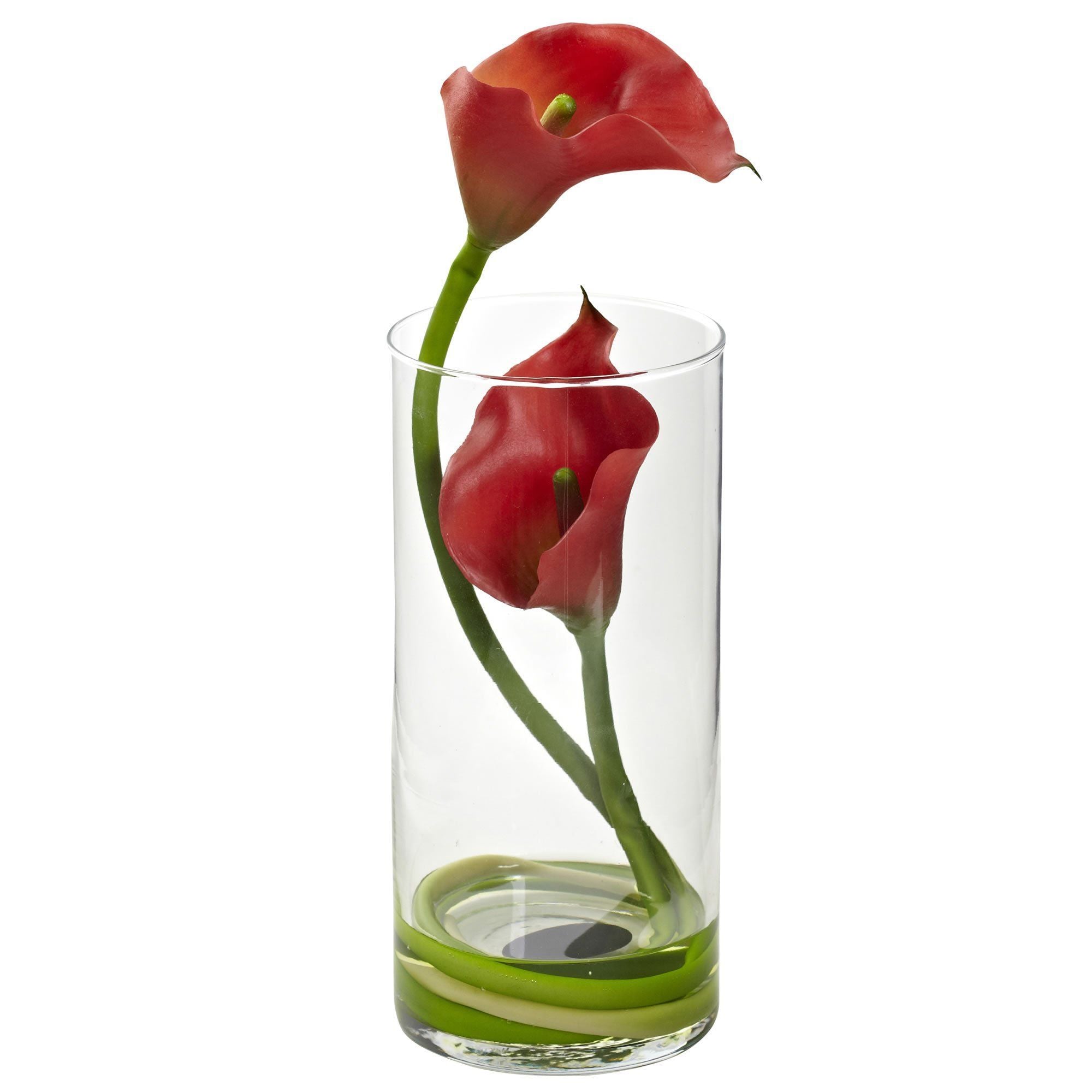 花瓶・フラワースタンド FRANZ XP1887 double calla lily desing Crosswinds Vase, Calla Lily/lilies Centerpiece - Etsy