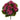 Geranium Artificial Bush UV Resistant (Indoor/Outdoor) (Set of 4)