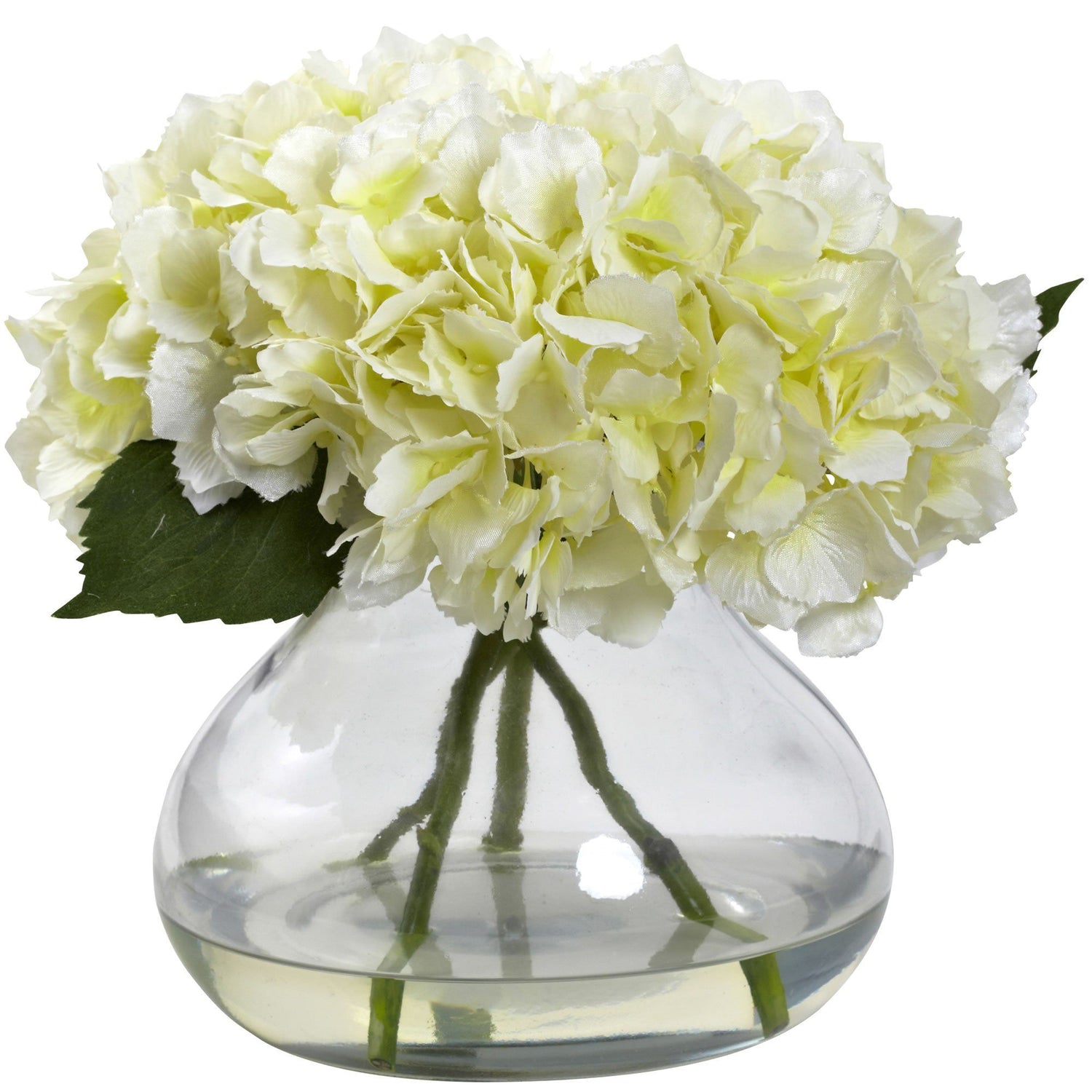 Large Blooming Hydrangea w/Vase