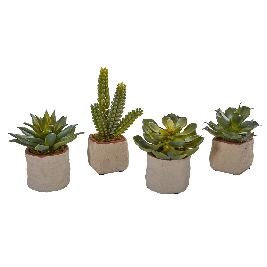 artificial succulents plants Mixed Succulent Artificial Plant (Set of 4)