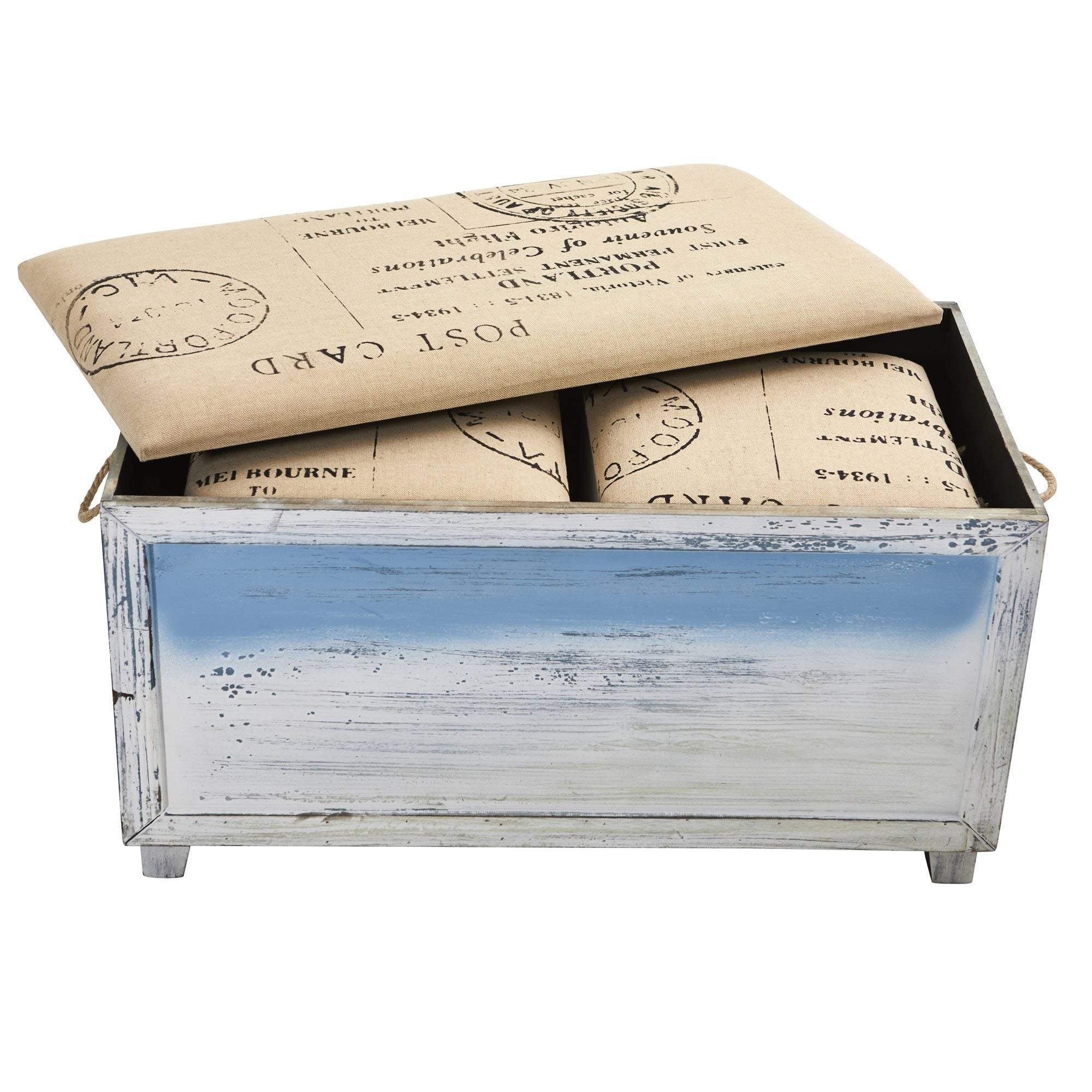 WIND AND SEA Container Box 3点セット ゴンザレス様 Ocean Breeze Storage Boxes, Bench and Seating Set (Set of 3