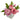 Peony in Glass Vase