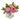 Peony in Glass Vase