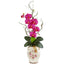 Phalaenopsis Orchid and Twig Artificial Arrangement in Floral Jar