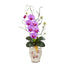 Phalaenopsis Orchid and Twig Artificial Arrangement in Floral Jar