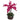 Phalaenopsis w/Decorative Vase Silk Flower Arrangement