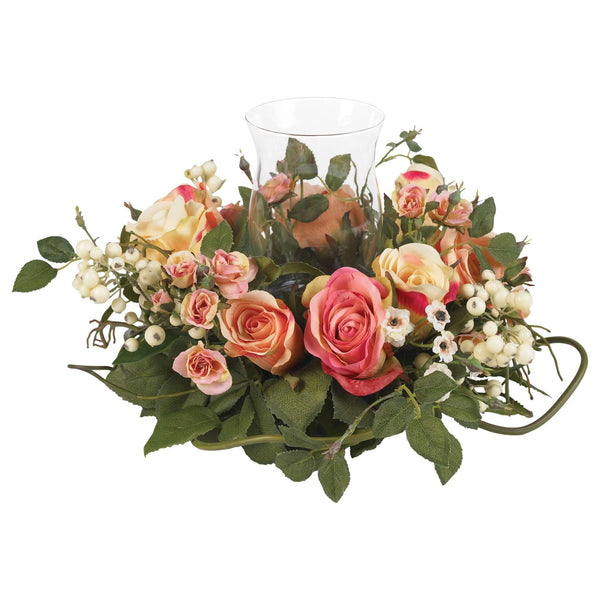 Silk shop rose arrangements