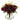 Rose & Maiden Hair Arrangement w/Vase