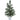 Snowy Pine Christmas Tree with Tin (Set of 2)