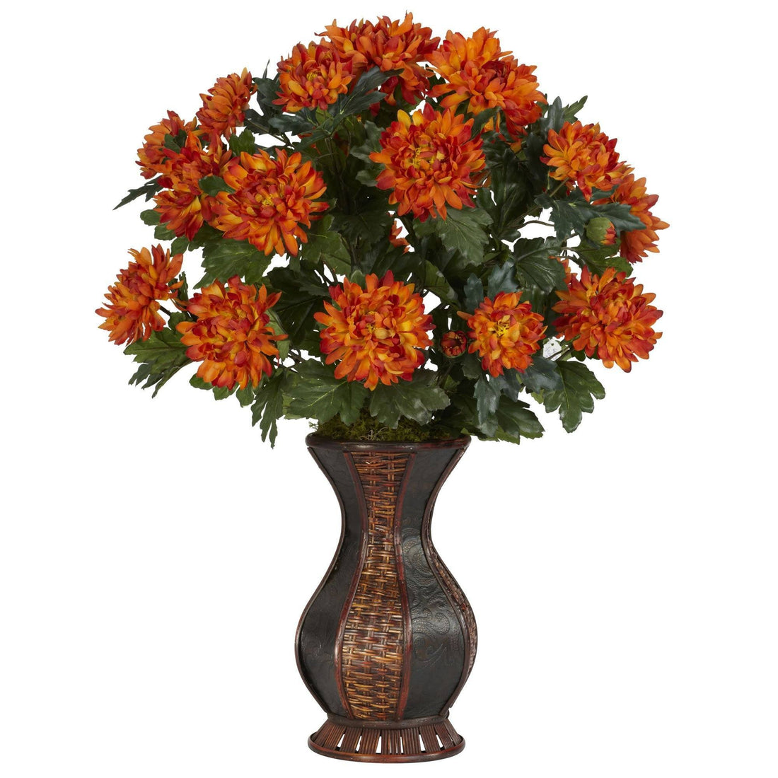 spider mum plant Spider Mum w/Urn Silk Plant