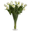 Tulips Artificial Arrangement in Flared Vase