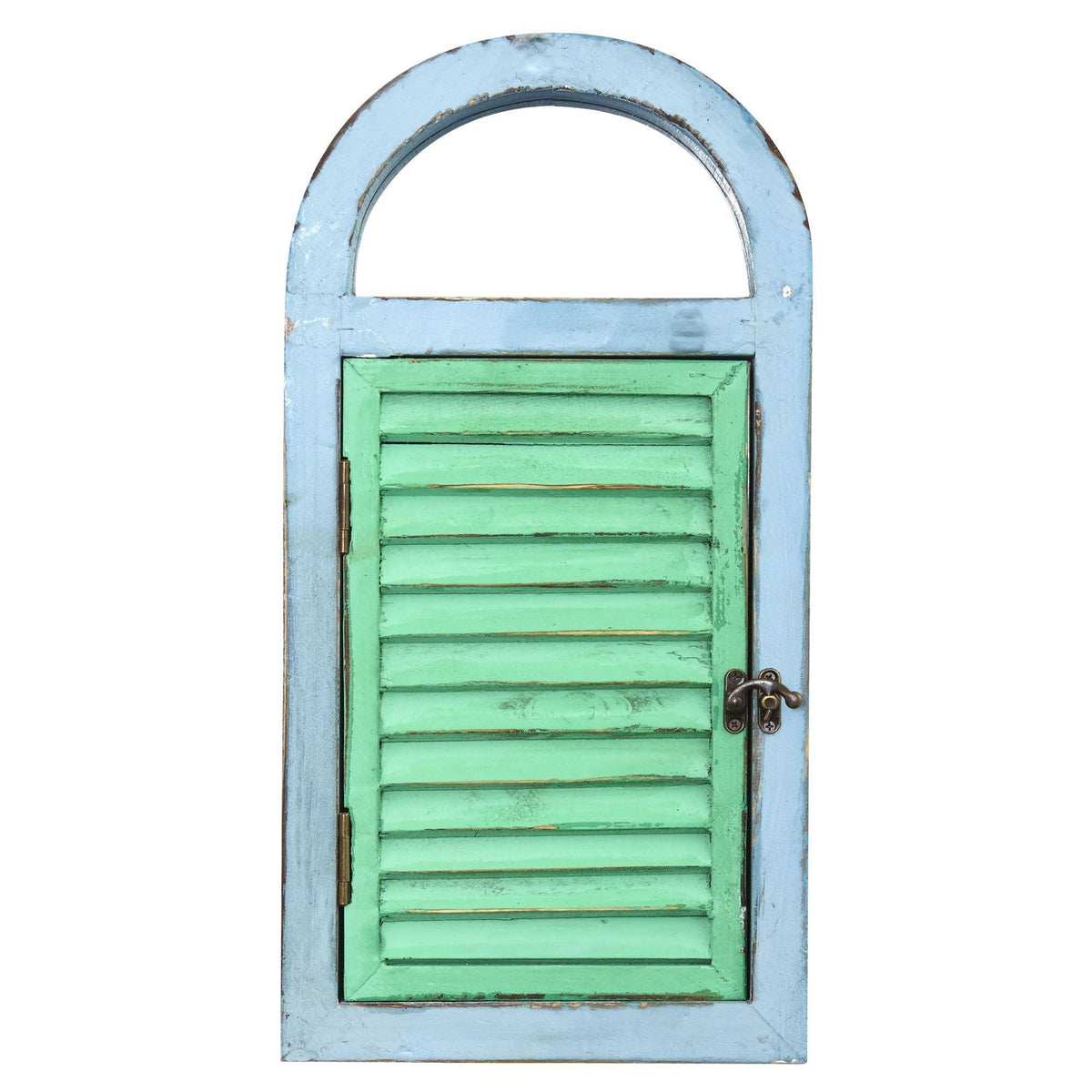 Vintage Window Shutter & Mirror | Nearly Natural