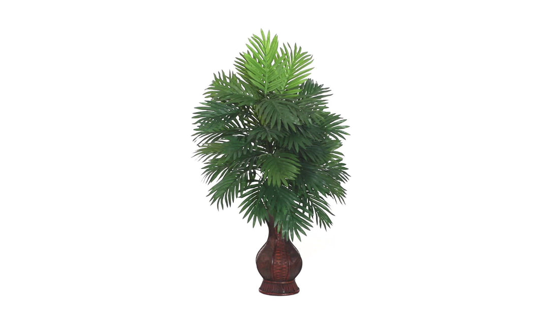 areca palm silk plant Areca Palm w/Urn Silk Plant