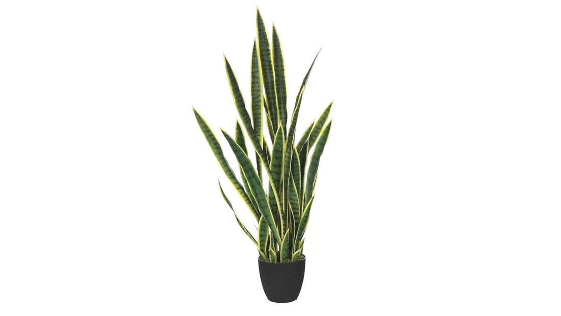 fake snake grass plant 4' Sansevieria Artificial Plant